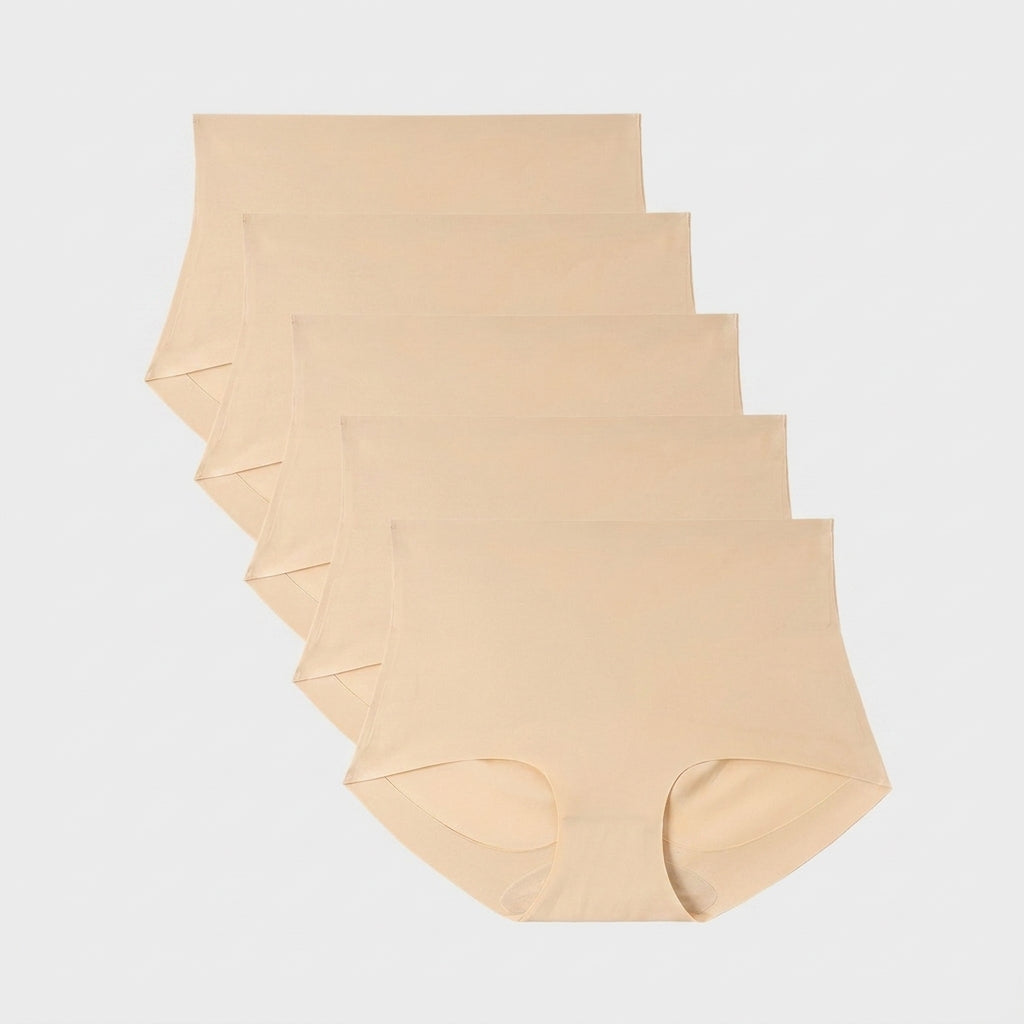 Culottes taille haute en coton – Lot de 5