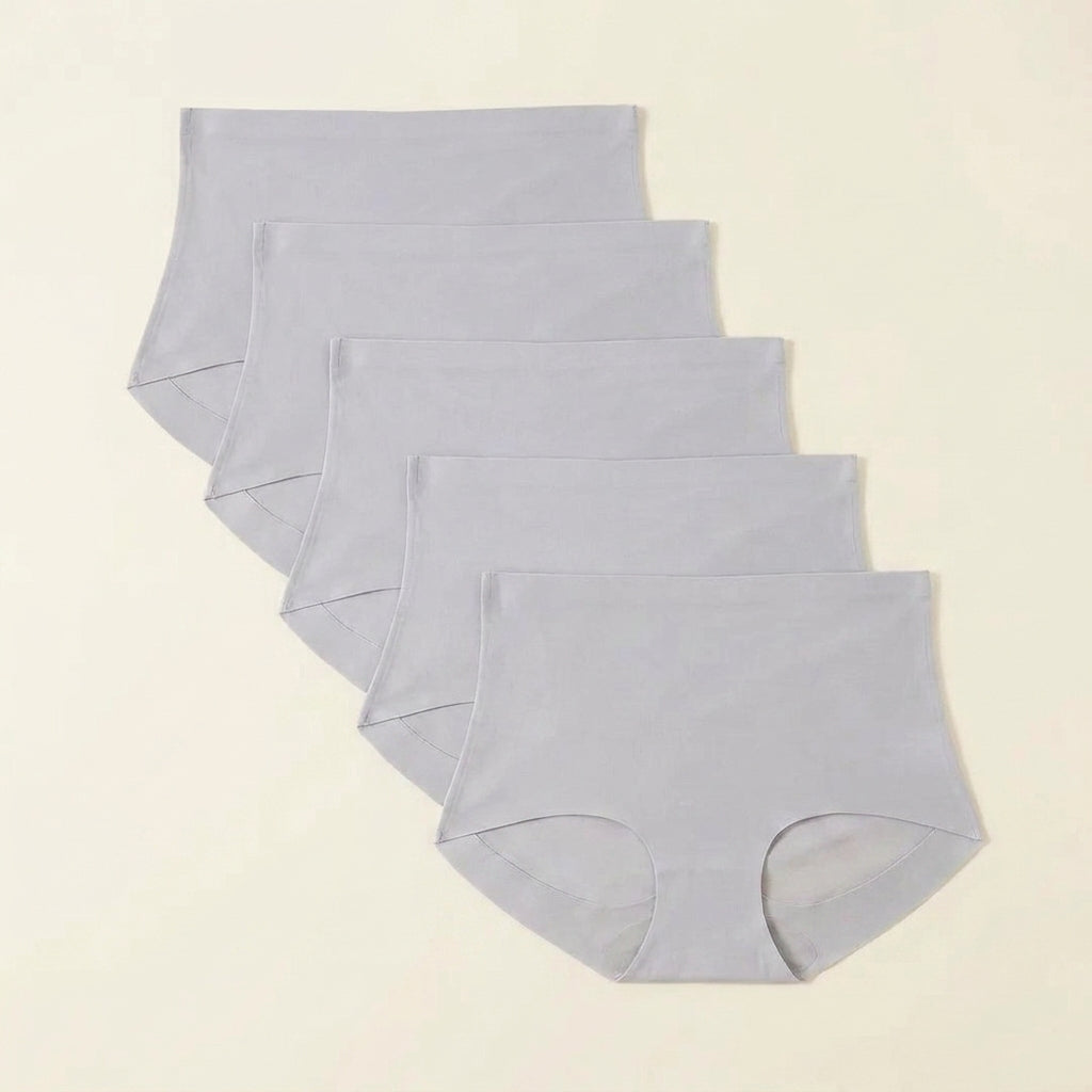Culottes taille haute en coton – Lot de 5