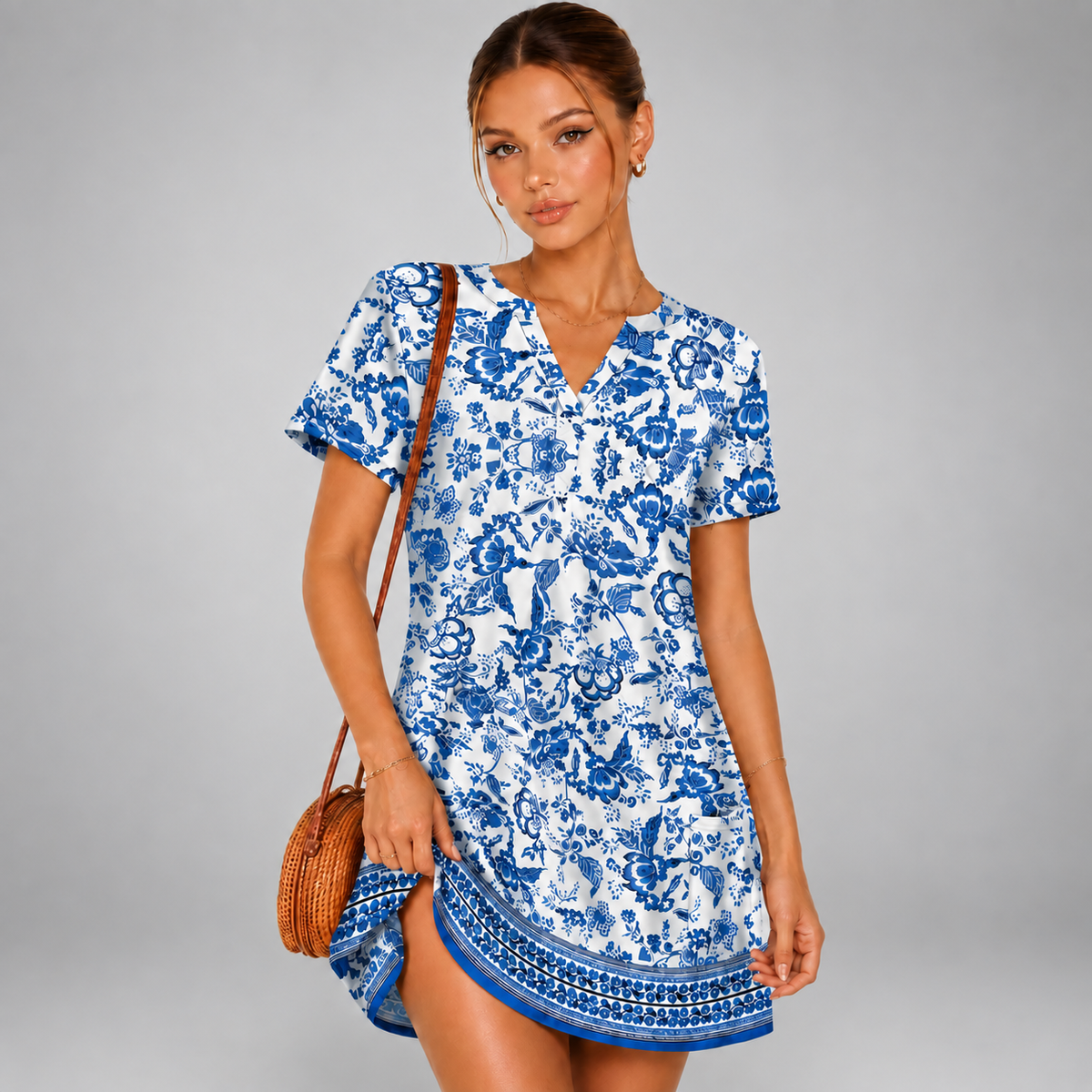 Robe Midi Éclatante