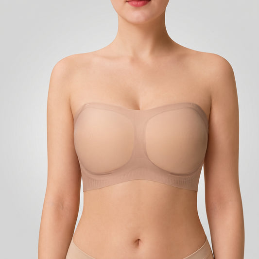 Soutien-gorge bustier sculptant à armatures